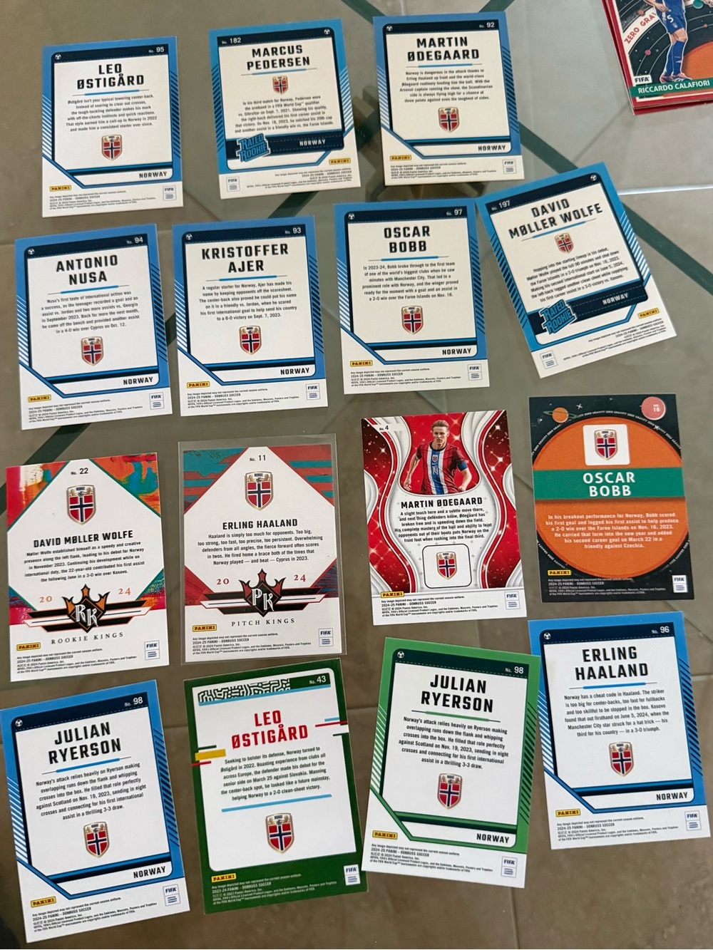 15 Norway National Team soccer card lot FIFA World Cup Monopoly - Picture 7 of 8